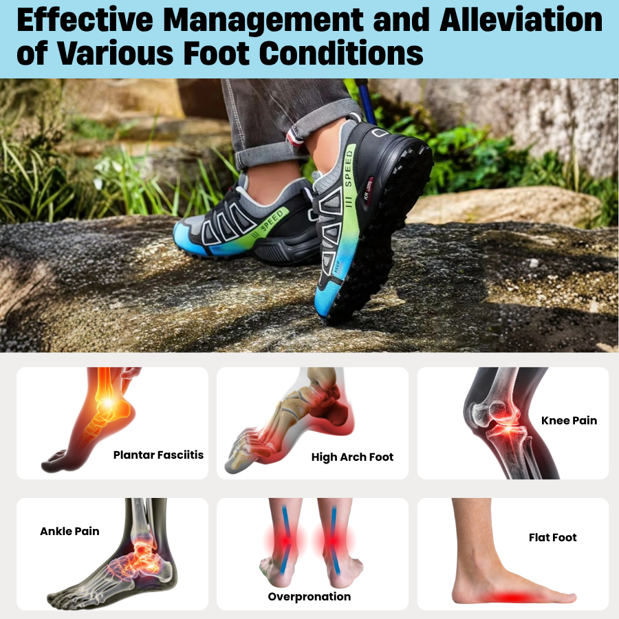 Jack | Orthopedic Hiking Shoes Waterproof