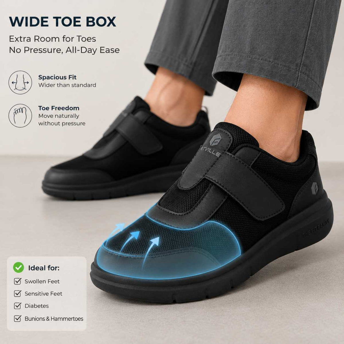 Jack | Wide Fit Orthopedic Shoes