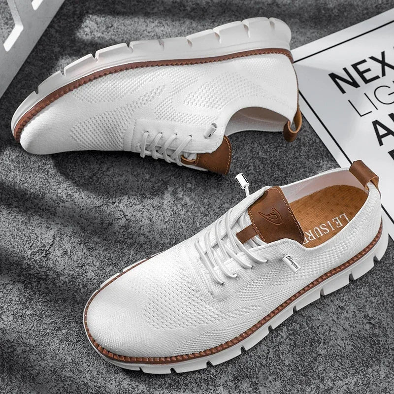 StepEase - Men's Wide-Fit Cushioned Slip-On Shoes
