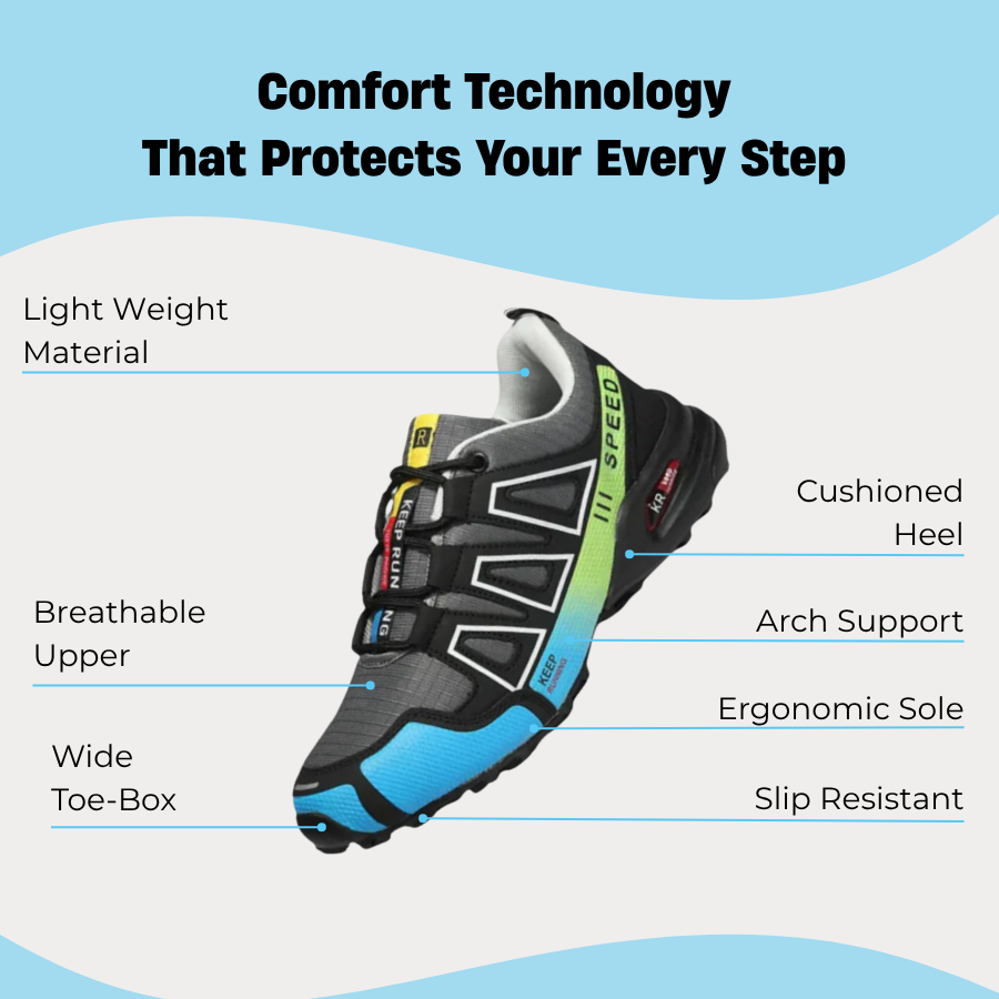 Jack | Orthopedic Hiking Shoes Waterproof