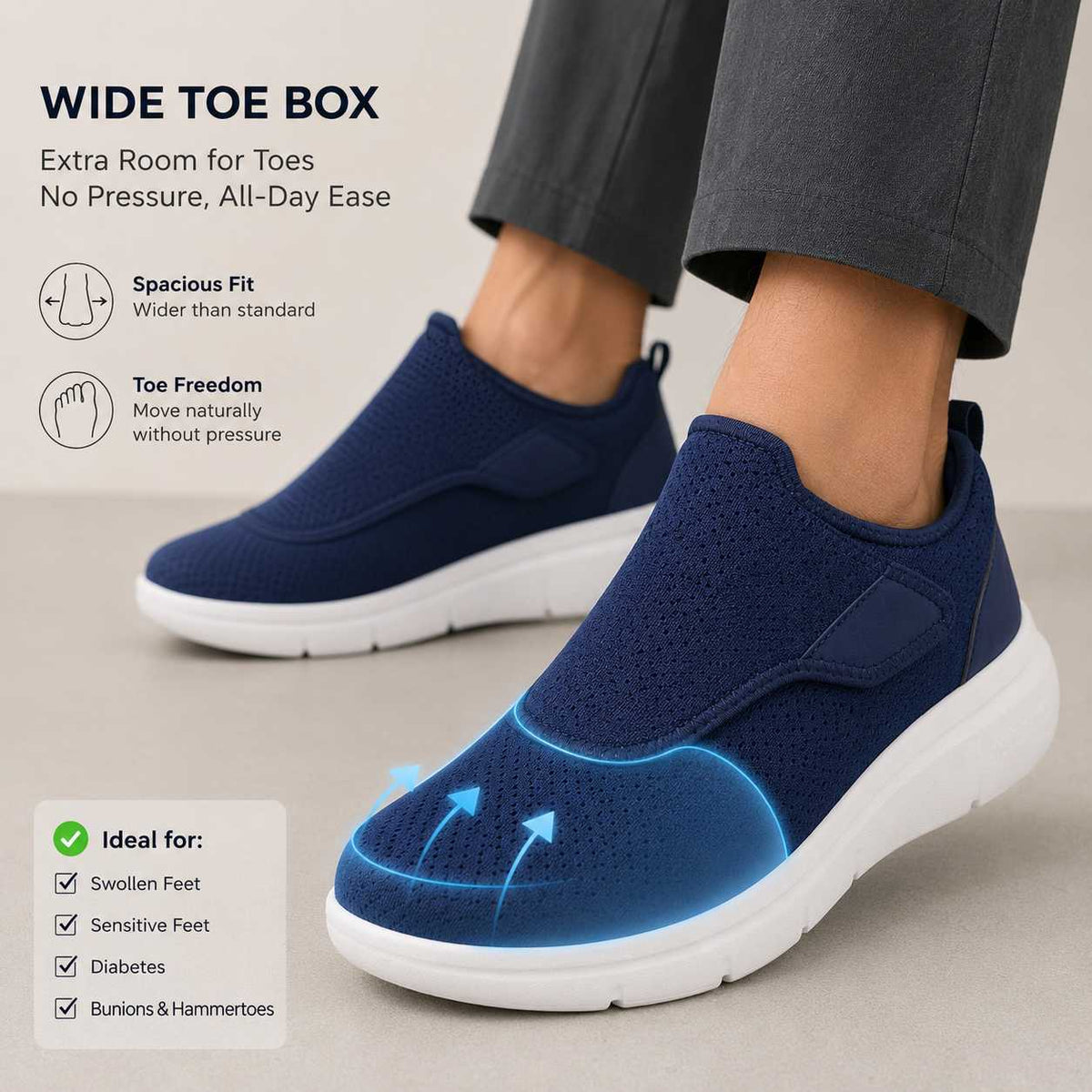 Jack | Wide Fit Orthopedic Shoes