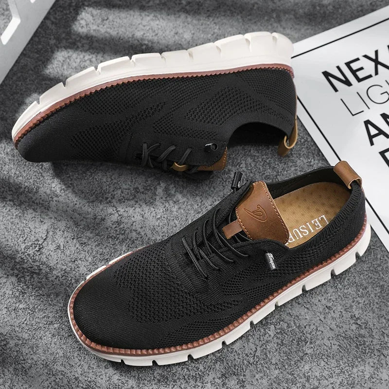 StepEase - Men's Wide-Fit Cushioned Slip-On Shoes