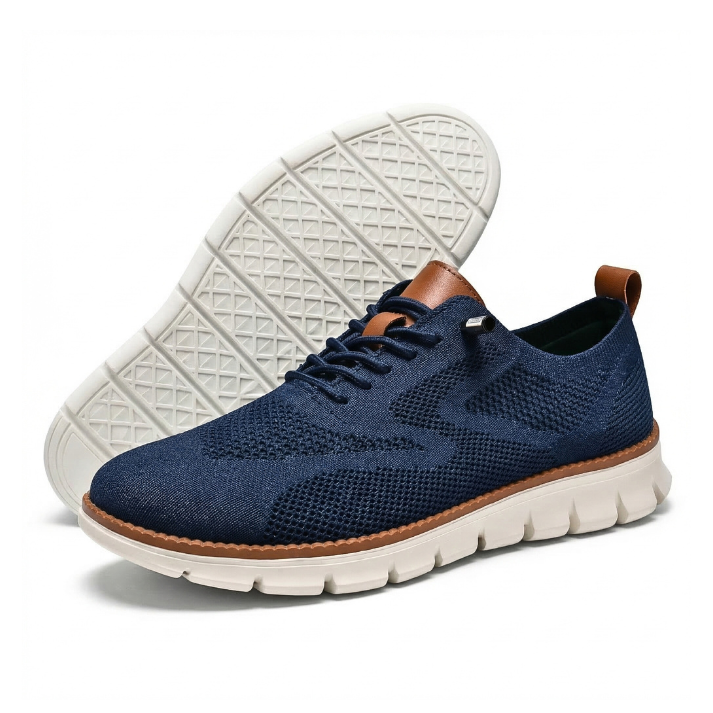 StepEase - Men's Wide-Fit Cushioned Slip-On Shoes
