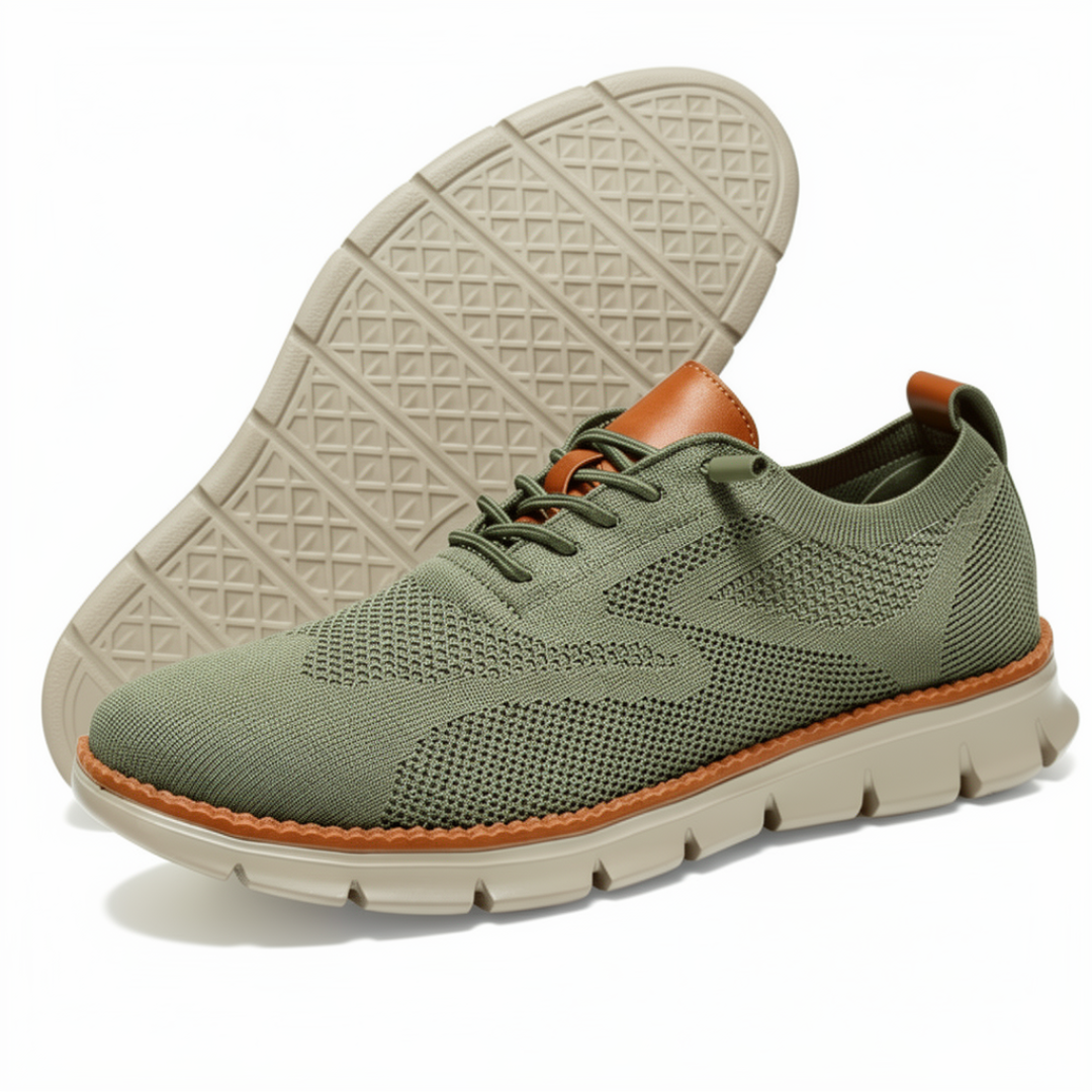 StepEase - Men's Wide-Fit Cushioned Slip-On Shoes