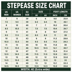 StepEase - Men's Wide-Fit Cushioned Slip-On Shoes