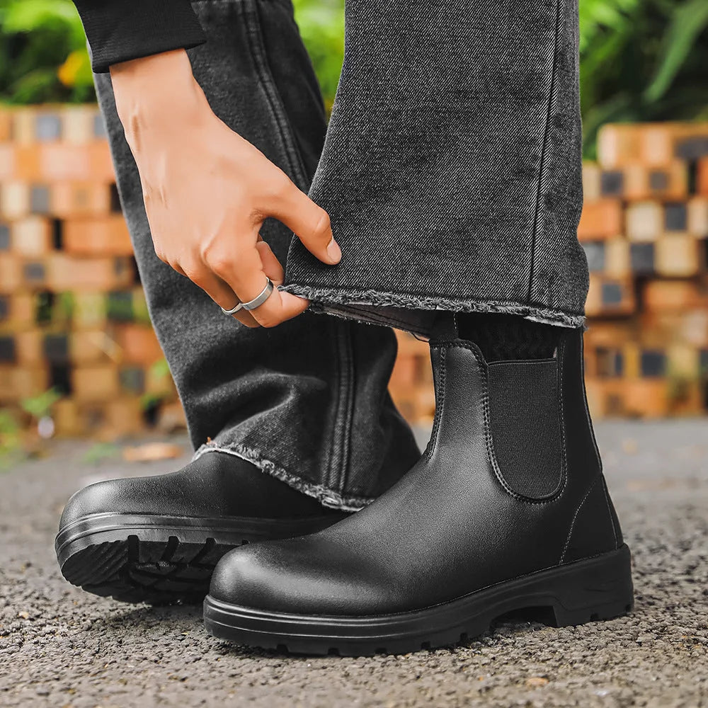 Jack | Waterproof Leather Chelsea Boots