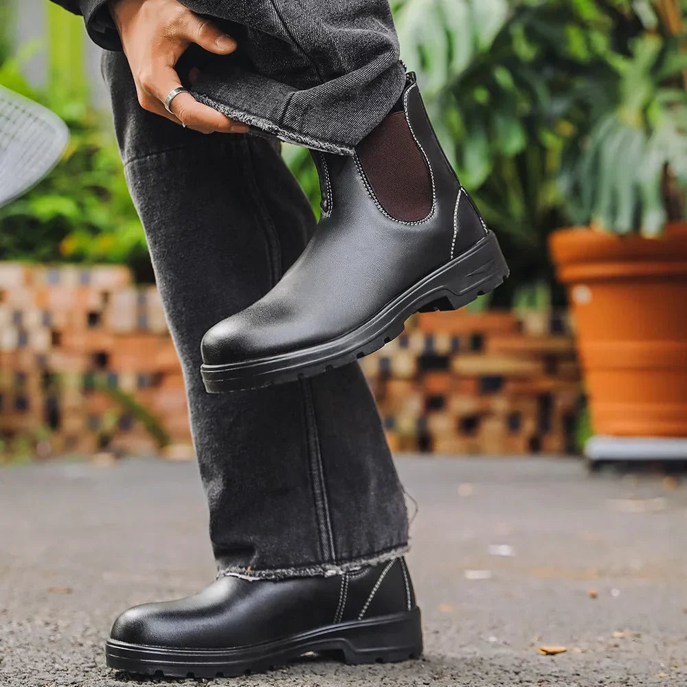 Jack | Waterproof Leather Chelsea Boots