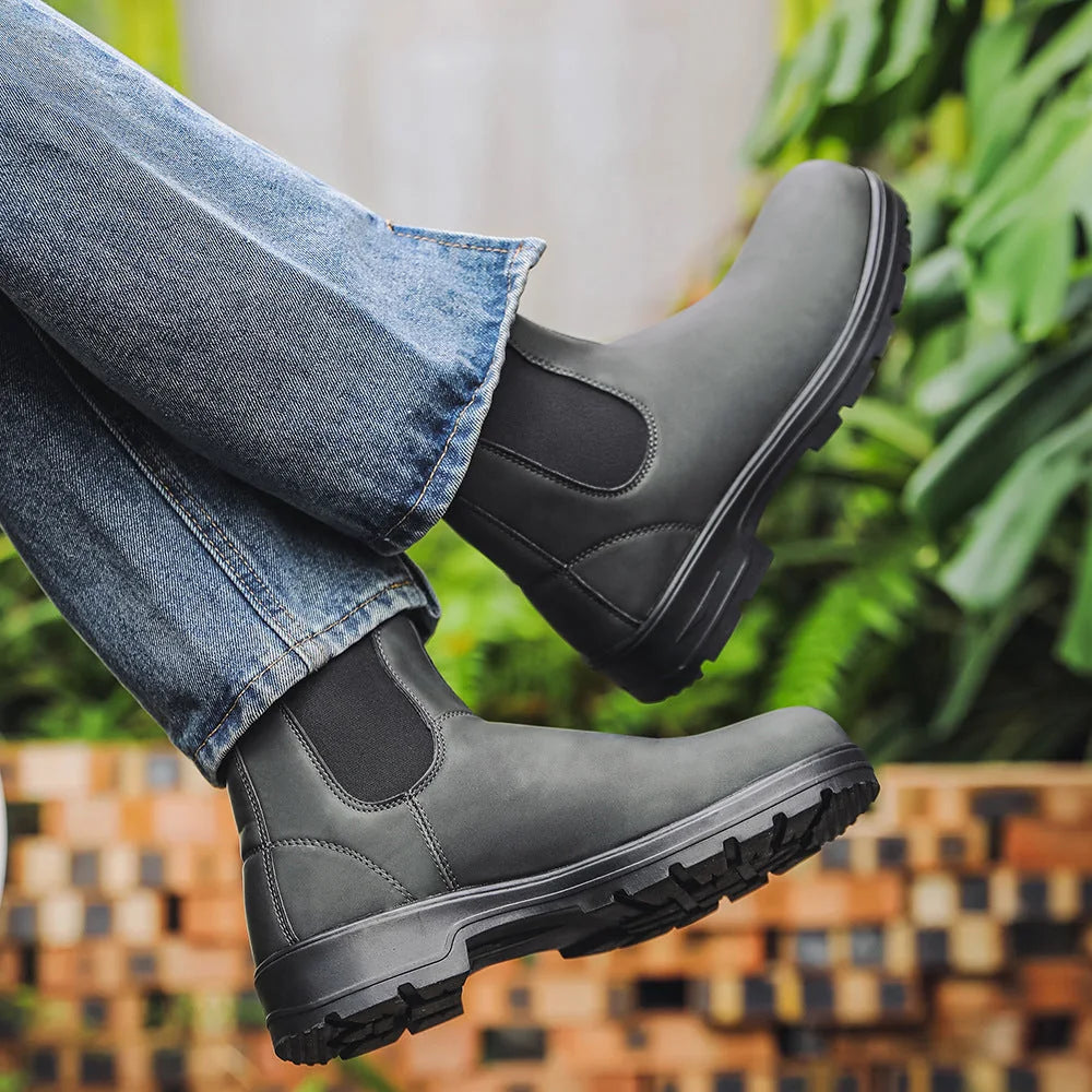 Jack | Waterproof Leather Chelsea Boots