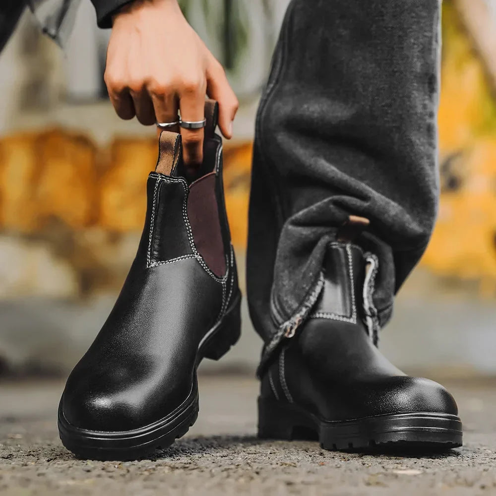 Jack | Waterproof Leather Chelsea Boots