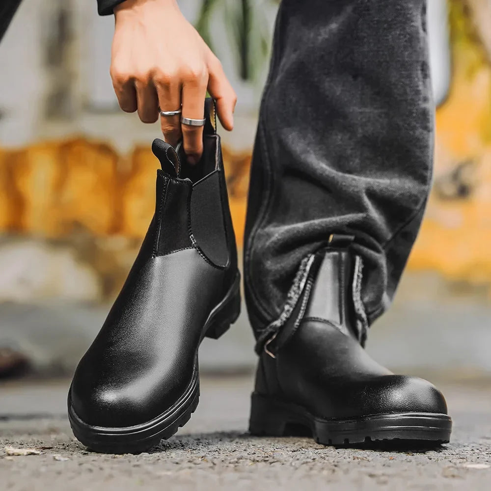 Jack | Waterproof Leather Chelsea Boots
