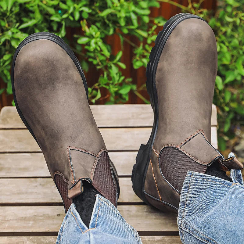 Jack | Waterproof Leather Chelsea Boots