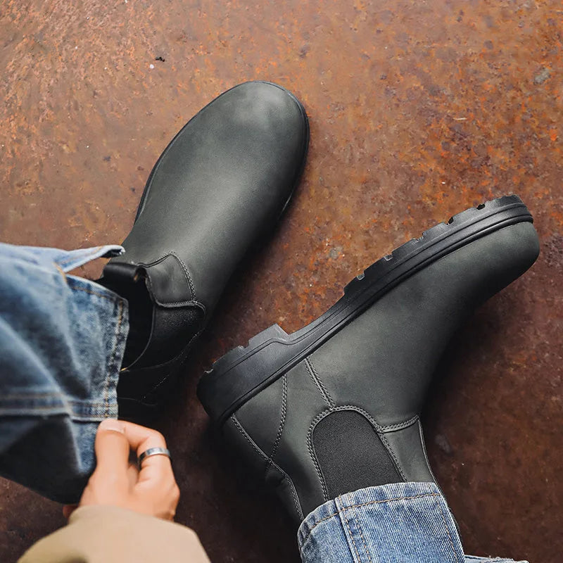 Jack | Waterproof Leather Chelsea Boots