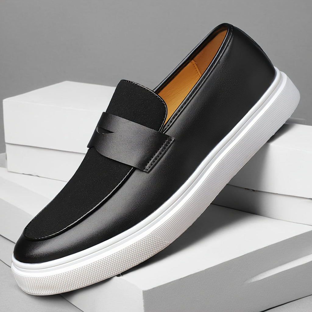 Jack | Men’s Black Leather Loafers