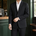Men's navy two piece tailored suit