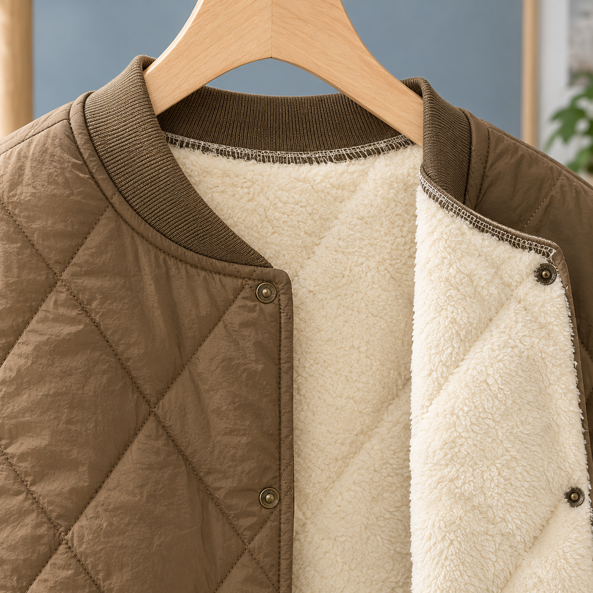Men's Quilted Jacket – Padded Winter Jacket