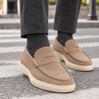 Men's Suede Loafers – Smart Casual Shoes