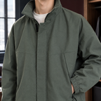 Men's Stand Collar Zip Jacket – Smart Casual Layer