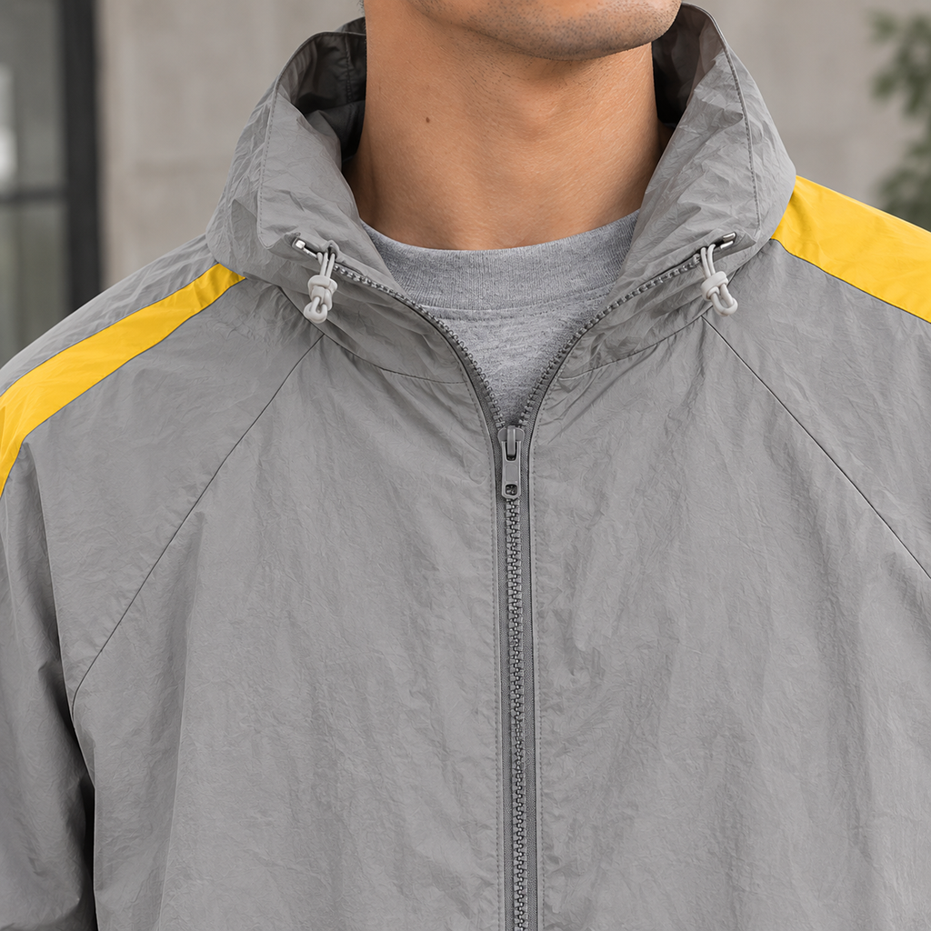 Men's Colorblock Zip Jacket – Relaxed Casual Jacket