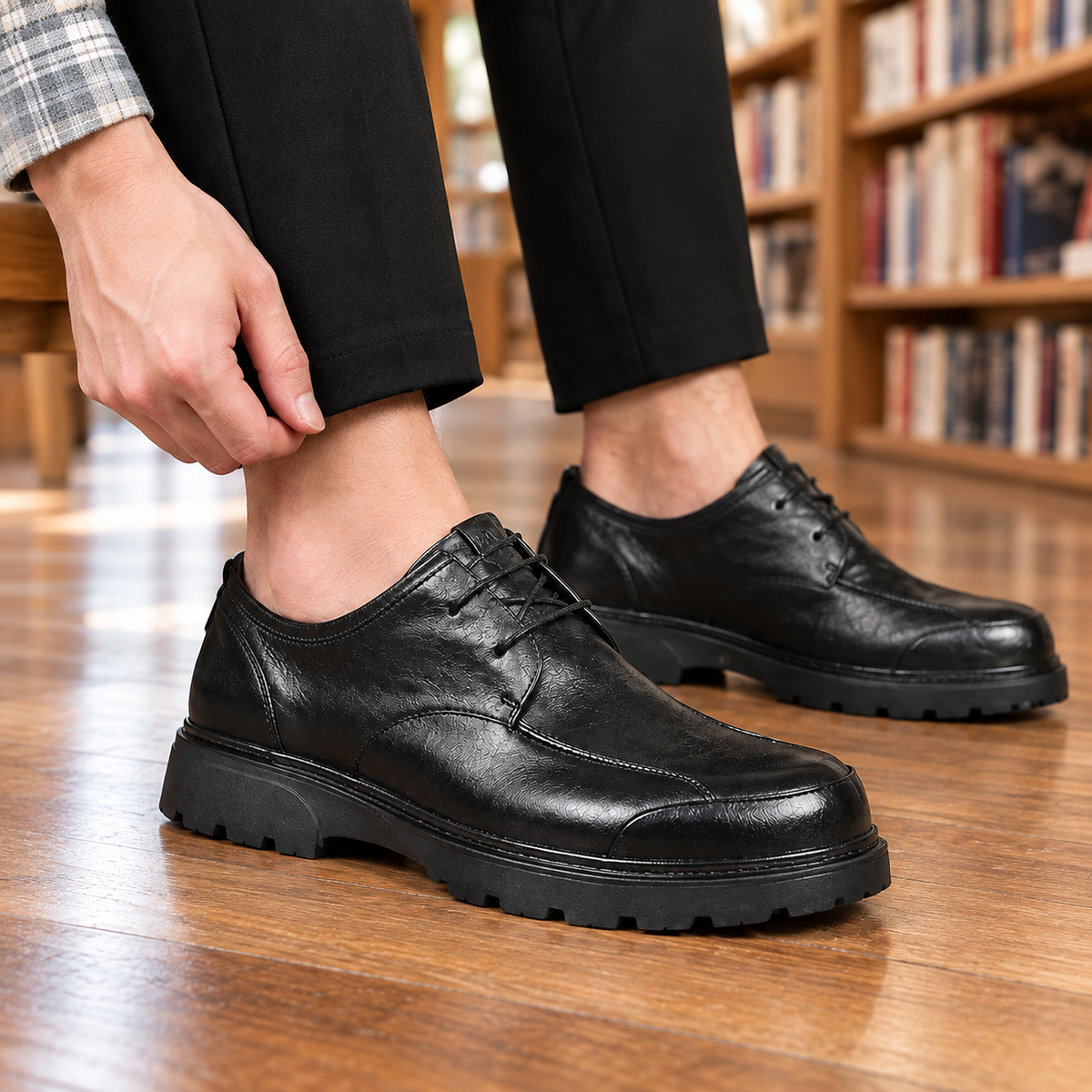 Men's Leather Derby Shoes – Smart Everyday Shoes
