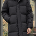 Men's Hooded Puffer Coat – Padded Winter Coat