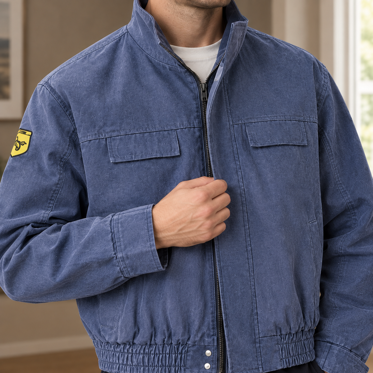 Men's Cotton Utility Jacket – Winter Jacket