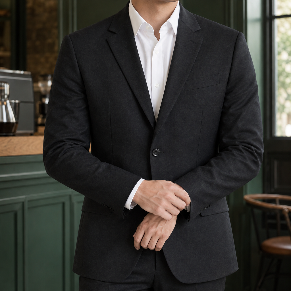 Men's Two Piece Tailored Suit – Smart Workwear