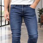Men's Skinny Jeans – Cotton Denim Blend