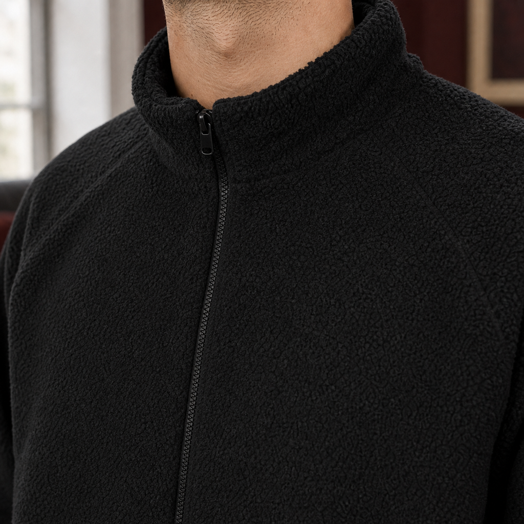 Men's Fleece Jacket – Relaxed Winter Layer