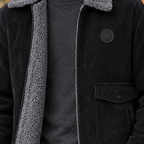Men's Fleece-Lined Jacket – Winter Coat