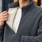 Men's Fleece Jacket – Plush Lined Winter Layer