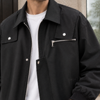 Men's Utility Jacket – Soft Woven Winter Jacket