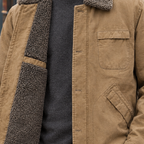 Men's Cashmere Blend Jacket – Relaxed Winter Jacket
