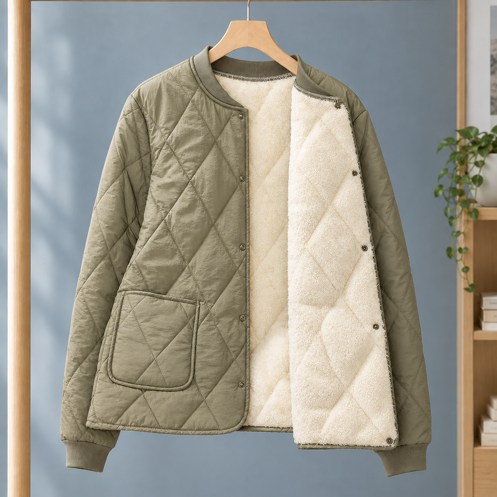 Men's Quilted Jacket – Padded Winter Jacket