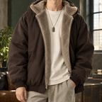 Men's Reversible Hooded Jacket – Winter Layer
