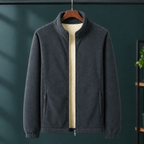 Men's Fleece Jacket – Full Zip Winter Jacket