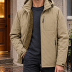 Men's Hooded Fleece Lined Jacket – Winter Jacket