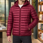 Men's Hooded Down Puffer Jacket – Winter Jacket