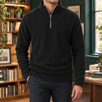 Men's Quarter Zip Jumper – Half Zip Knit