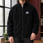 Men's Fleece Jacket – Full Zip Winter Jacket