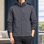 Men's Hooded Jacket – Lightweight Winter Jacket