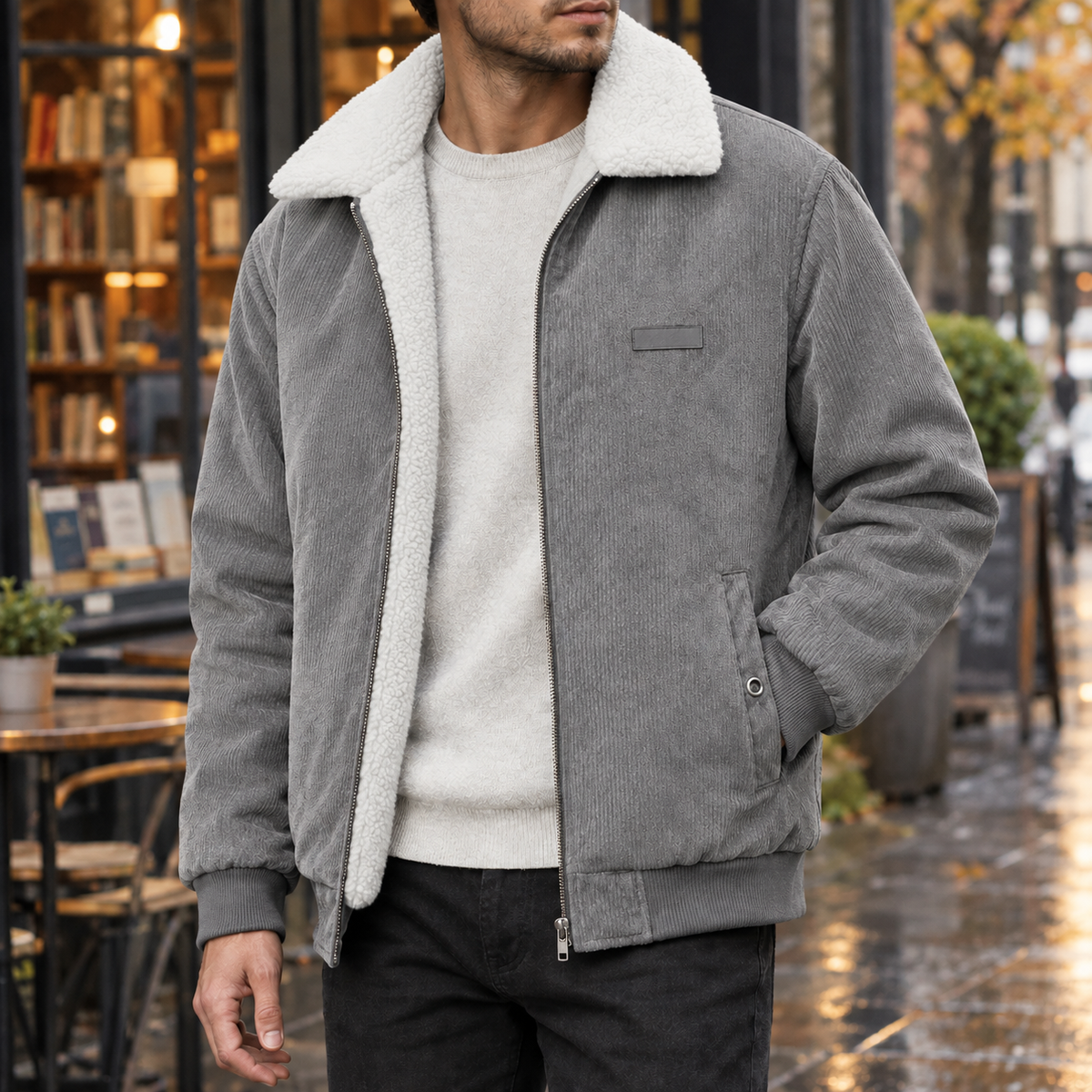 Men's Corduroy Jacket – Winter Overshirt