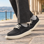 Men's Leather Look Derby Shoes – Smart Everyday Shoes