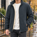 Men's Cashmere Fleece Lined Jacket – Winter Jacket