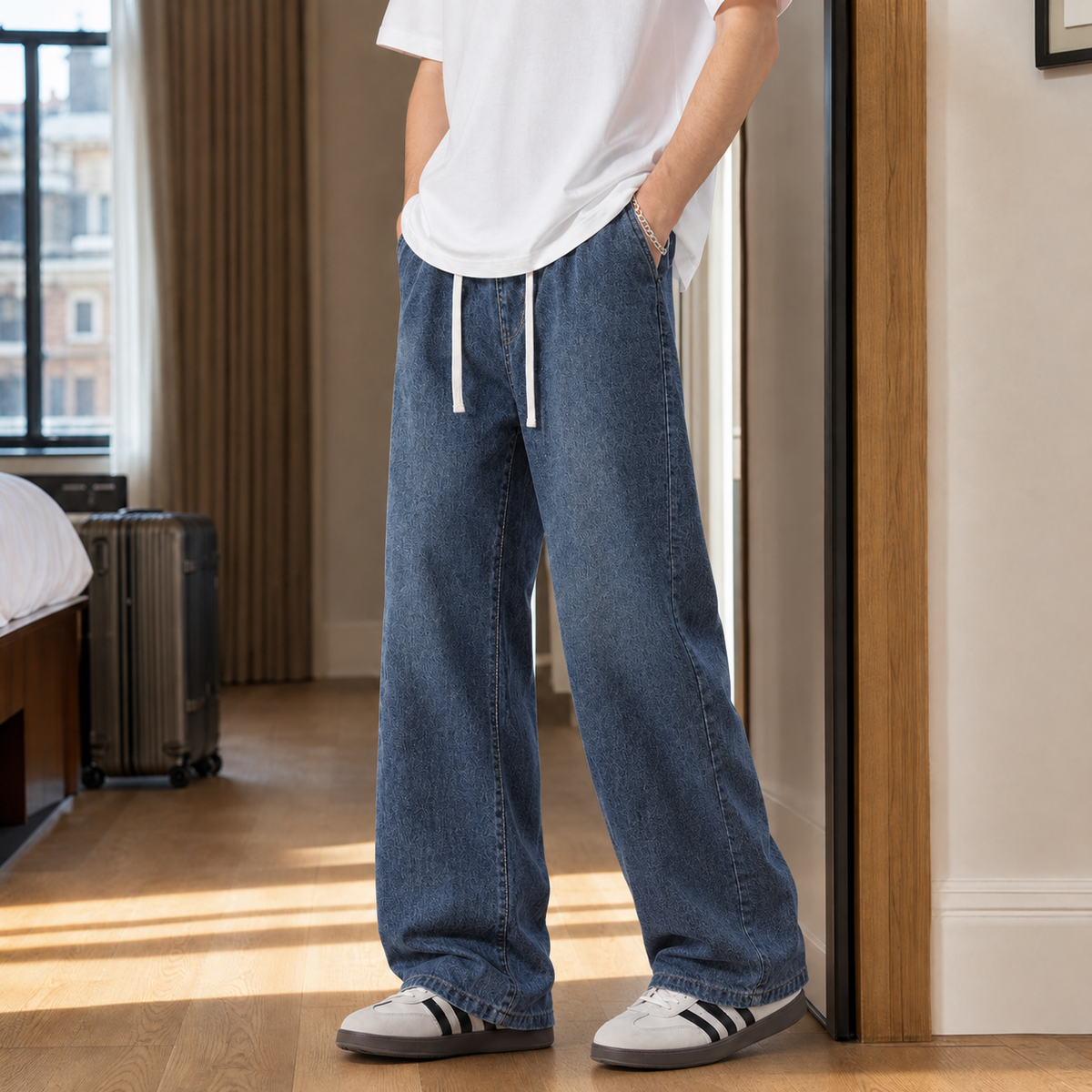 Men's Wide Leg Jeans – Relaxed Fit Denim