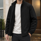 Men's Lightweight Stand Collar Jacket – Mesh Lined Everyday Jacket