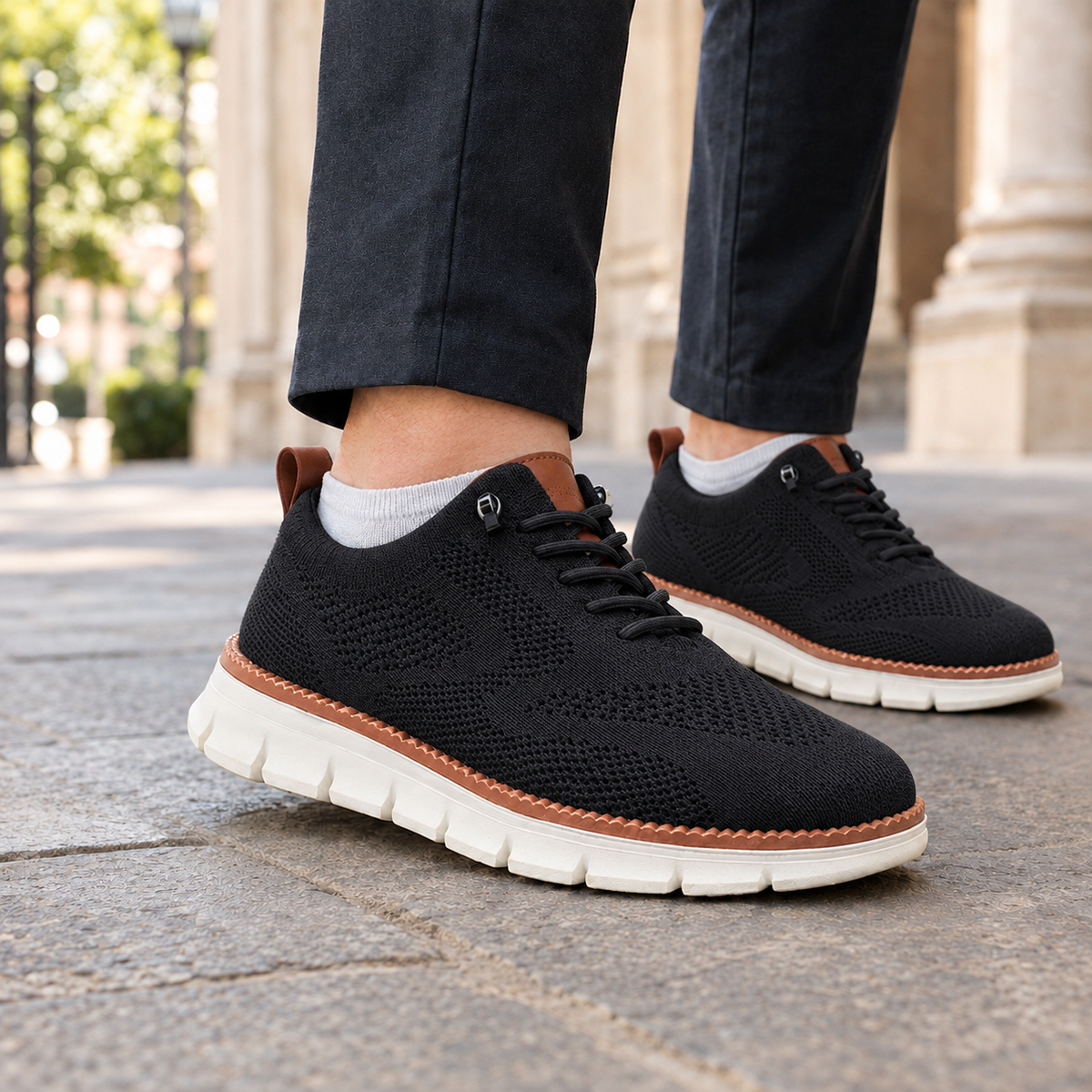 Men's Knitted Trainers – Lightweight Everyday Trainers