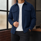 Men's Cotton Overshirt – Winter Shirt Jacket
