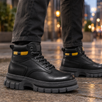 Men's Lug Sole Lace-Up Boots – Workwear Style