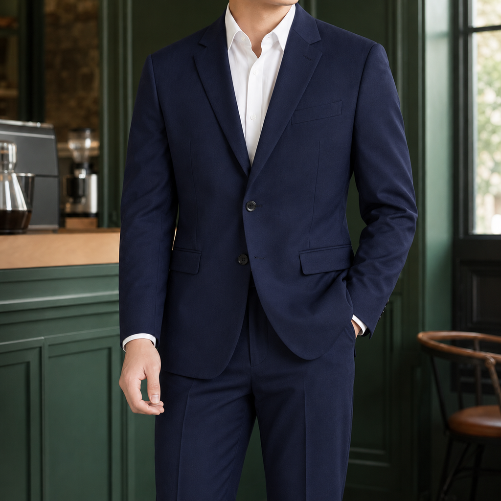 Men's Two Piece Tailored Suit – Smart Workwear