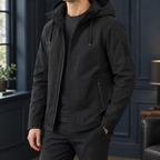 Men's Hooded Jacket – Lightweight Winter Layer
